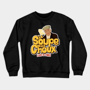 La Soupe aux Choux : Embrace Nostalgia with Iconic Comedy Crewneck Sweatshirt